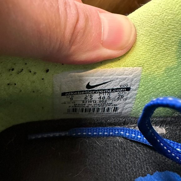 Womens Nike Metcon 2 Gray Blue Athletic Crossfit Training Shoes Sneakers Size 9 - Picture 6 of 7